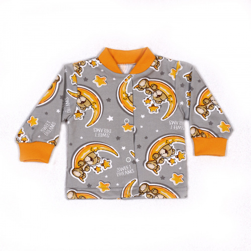 Кофта для новорожденного Соня/серенький