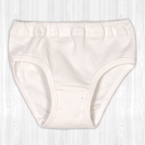 Трусы для девочки экрю