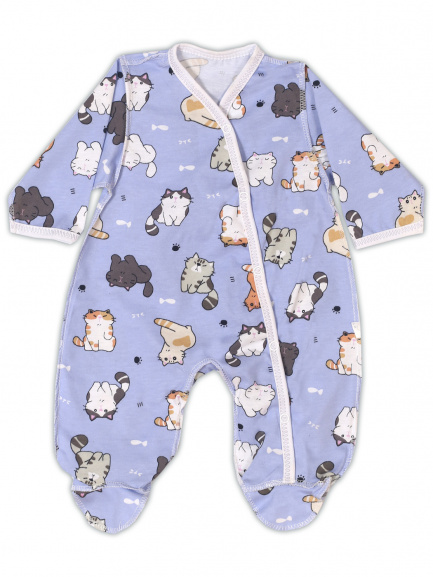 Комбинезон кулирка котики/милые