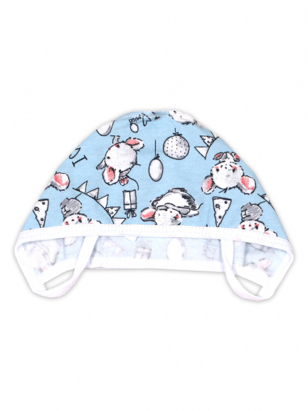 Чепчик для новорожденного с начесом