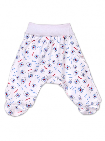 Ползунки детские Крошка на рибане