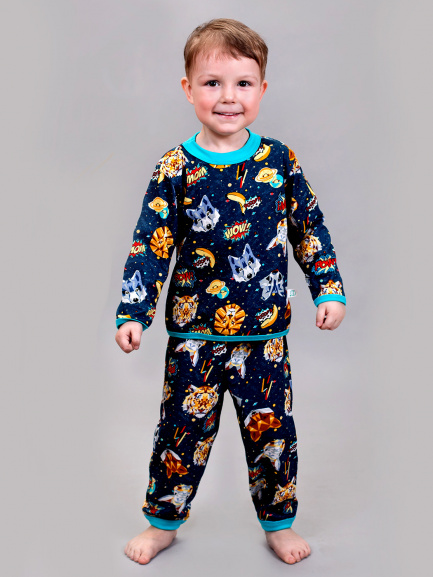 Пижама для детей длинный рукав