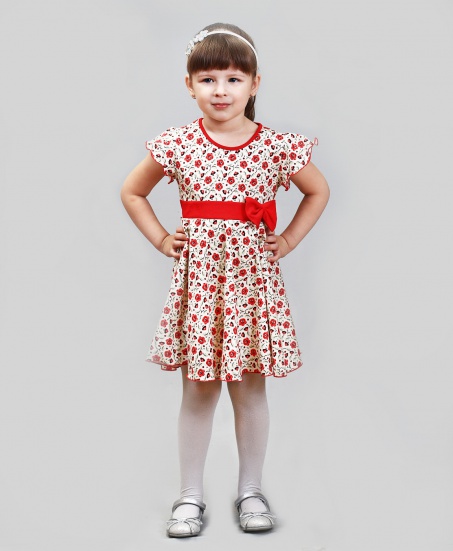 Летнее платье тюльпан