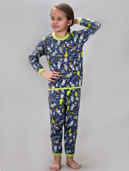 Пижама для детей длинный рукав