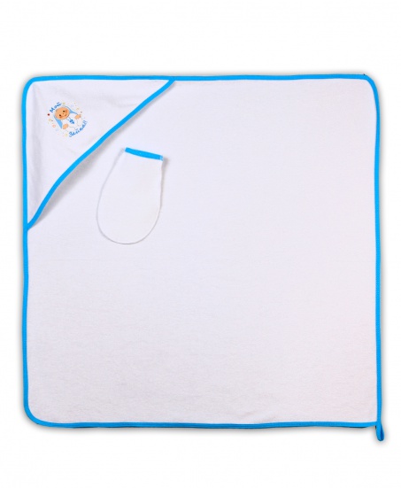 Пелёнка купальная с рукавичкой
