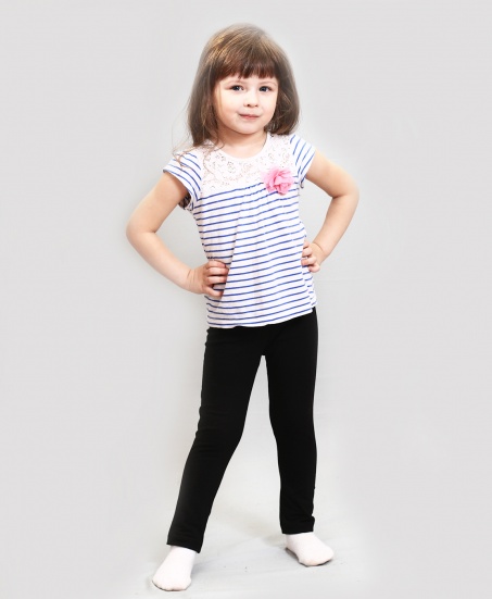 Леггинсы для детей чёрный