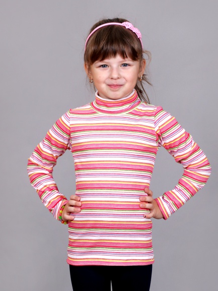 Бадлон (водолазка) полоска