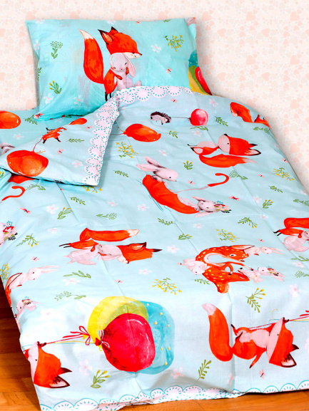 Комплект постельного белья 110*140