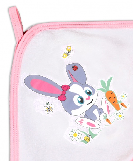 Пелёнка купальная с рукавичкой