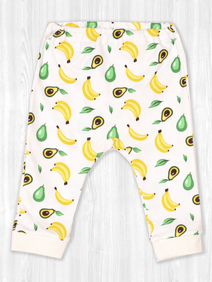 Ползунки на рибане бананы/авокадо