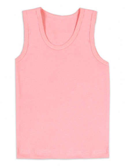 Майка для девочки коралл