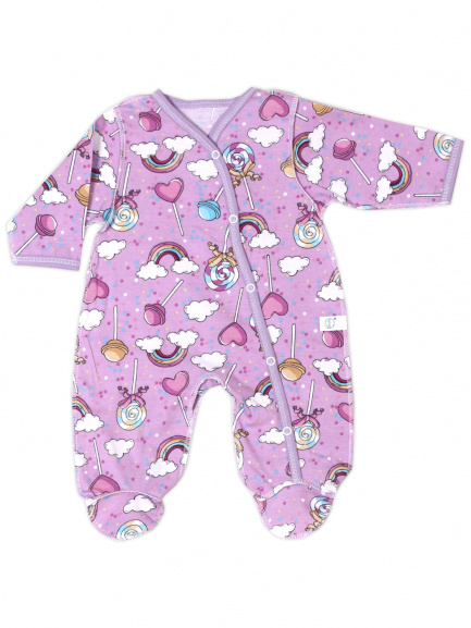 Комбинезон кулирка чупсики