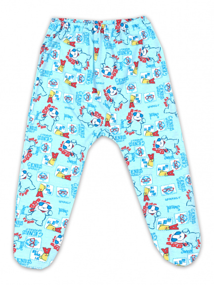 Ползунки детские на резинке пёсик/гол