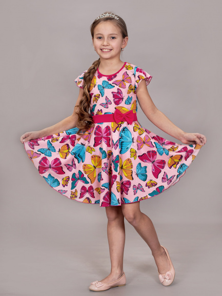 Платье детское бабочки/огромные