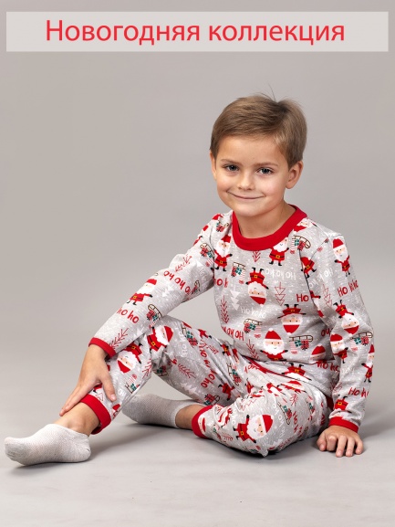 Пижама ПЖТ-207 хохохо/красный