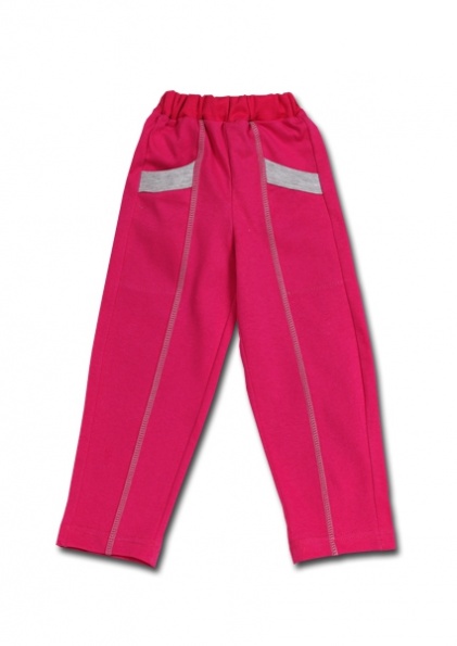 брюки красные