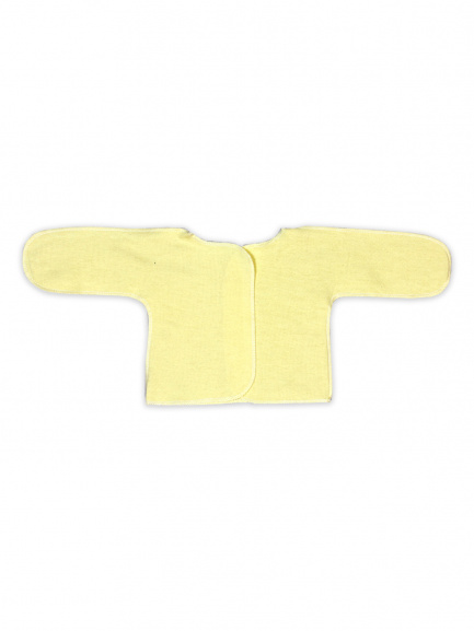 Распашонка детская фланелевая Желтая