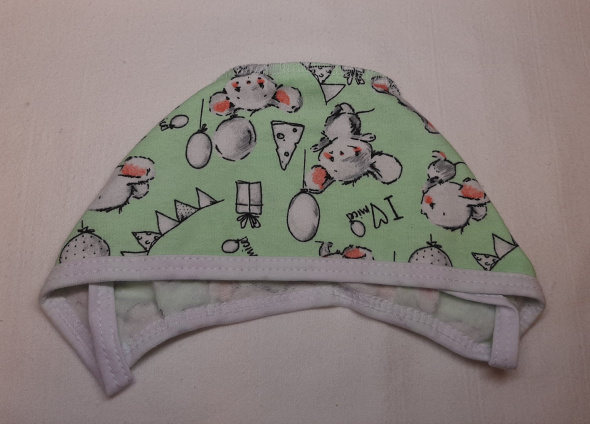 Чепчик мышка с сыром/ментол