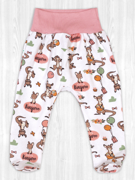 Ползунки на рибане кенгуру