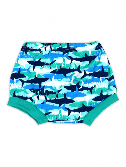 Трусы под подгузник акулы