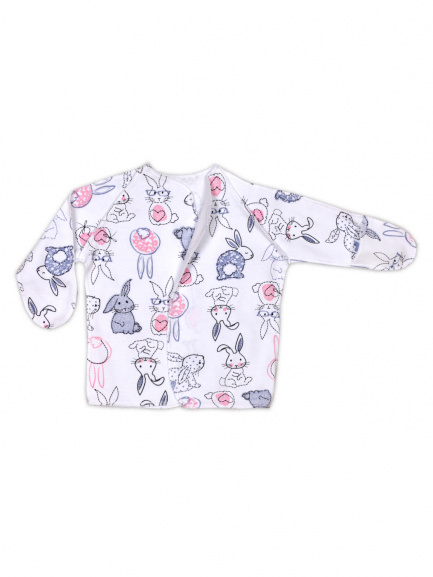 Распашонка о/з рук. на кнопках интерлок