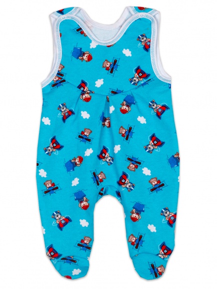 Ползунки длинные детские на кнопках