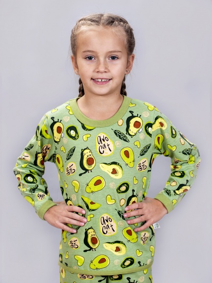 Пижама ПЖТ-53 коты/авокадо