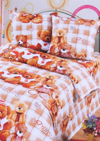 Детское постельное белье в комплекте 110*140