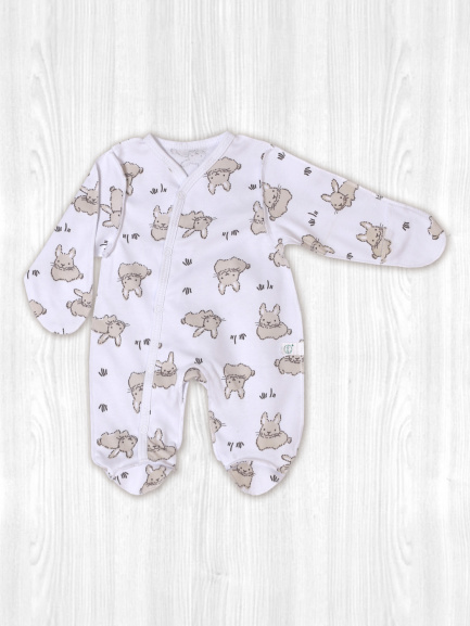 Комбинезон "Крошка" зайчик/побегайчик
