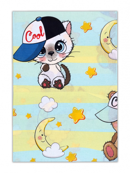 Наволочка 40*60см малыши/мальчики