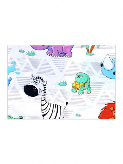 Наволочка 40*60см зоопарк