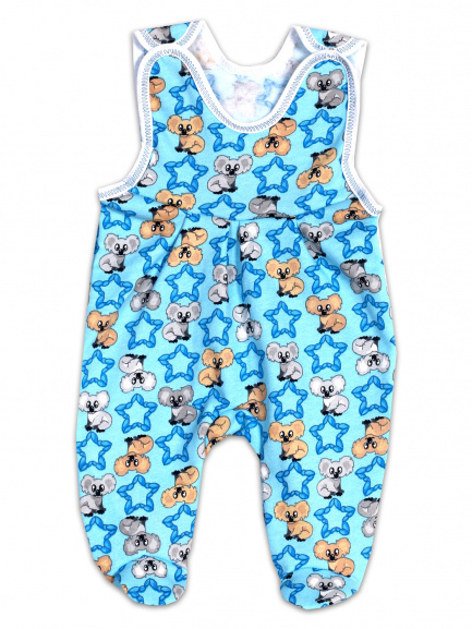 Ползунки длинные детские на кнопках