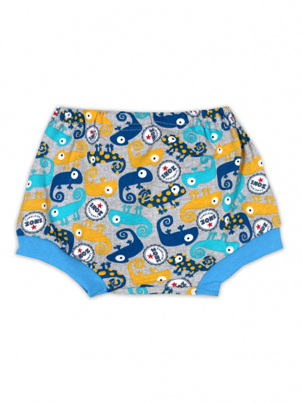 Трусы под подгузник хамелеон/синий