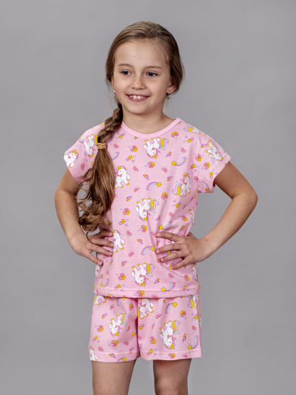 Пижама для девочки пони/кони