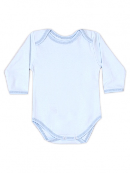 Боди для новорожденных голубой