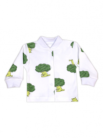 Кофта для новорожденного брокколи