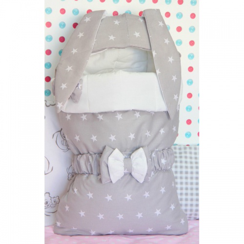 Конверт Зайка серый Деми