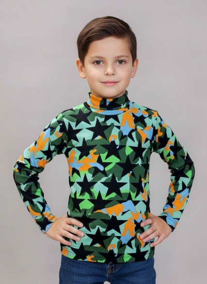 Бадлон Звезды/камуфляж