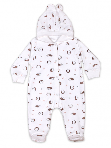 Комбинезон с ушками ёжики