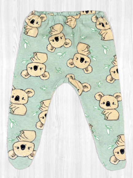 Ползунки детские на резинке коала