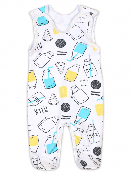 Ползунки детские на кнопках Бутылочки