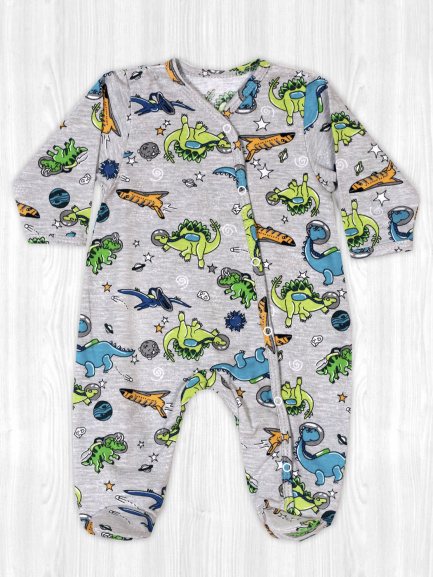 Комбинезон кулирка космос/веселый