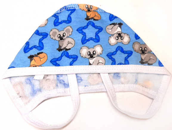 Чепчик коала/голубой