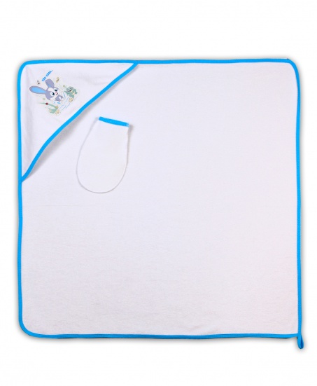 Пелёнка купальная с рукавичкой