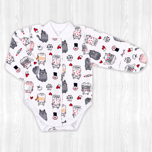 Боди для маловесных малышей Крошка котик/любимый