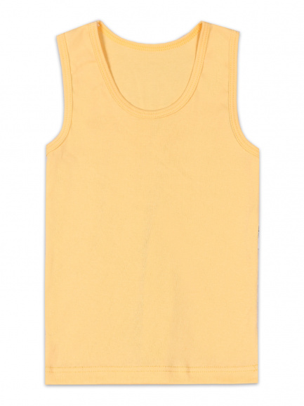 Майка для девочки однотонная