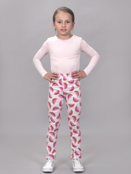 Лосины для девочек арбузики