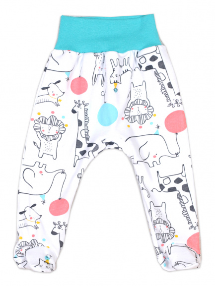 Ползунки на рибане звери/шарики