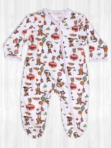 Комбинезон интерлок кенгуру