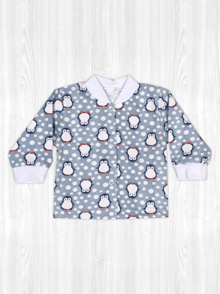 Кофта для новорожденного пингвины